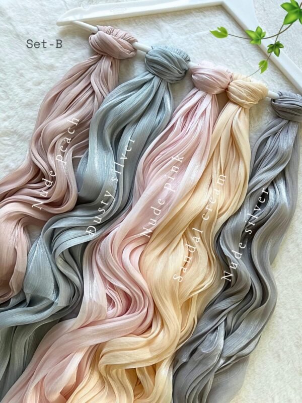 Shimmer Organza Hijabs - Image 8