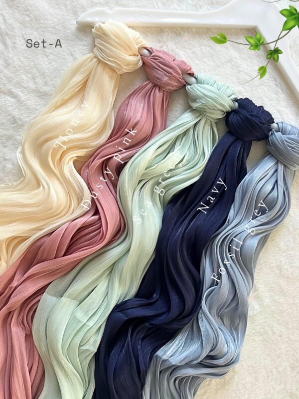 Shimmer Organza Hijabs - Image 7