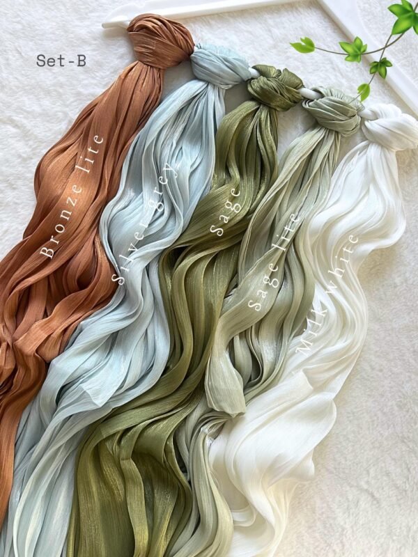 Shimmer Organza Hijabs - Image 5