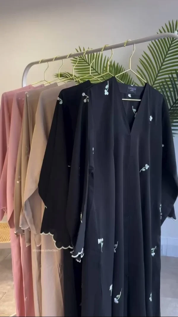 Floral Grace Abaya
